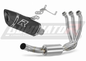 CF MOTO 675 NK 2024 - 2026 Sistema de escape Colector Silenciador HP8 NEGRO + dB killer