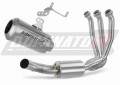 sistema de escape completo con silenciador DOMINATOR Full System GPS compatible con la motocicleta CF MOTO 675 NK 2024  2026