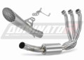 sistema de escape completo con silenciador DOMINATOR Full System GP3 compatible con la motocicleta CF MOTO 675 NK 2024  2026