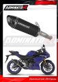 wydech tłumik DOMINATOR HP8 CZARNY pasujący do motocykla Yamaha YZF-R3 2025 - 2026 2