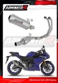 sistema de escape completo con silenciador DOMINATOR Full System OV G2 compatible con la motocicleta Yamaha YZFR3 2025  2026 2