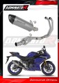 complete exhaust system with muffler DOMINATOR Full System titanium HP8 fits to Yamaha YZFR3 2025  2026 2