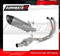 sistema de escape completo con silenciador DOMINATOR Full System titanio HP8 compatible con la motocicleta Yamaha YZFR3 2025  2026 3