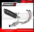 sistema de escape completo con silenciador DOMINATOR Full System HP8 negro compatible con la motocicleta Yamaha YZFR3 2025  2026 3