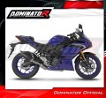complete exhaust system with muffler DOMINATOR Full System HP8 BLACK fits to Yamaha YZFR3 2025  2026 5