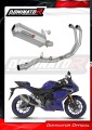 sistema de escape completo con silenciador DOMINATOR Full System OV G2 compatible con la motocicleta Yamaha YZFR3 2025  2026 2
