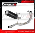 sistema de escape completo con silenciador DOMINATOR Full System OV G2 negro compatible con la motocicleta Yamaha YZFR3 2025  2026 3