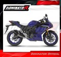 complete exhaust system with muffler DOMINATOR Full System OV G2 BLACK fits the motorcycle Yamaha YZF R3 2025   2026 5