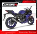 complete exhaust system with muffler DOMINATOR Full System titanium HP8 fits to Yamaha YZFR3 2025  2026 4