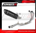 kompletny układ wydechowy z tłumikiem DOMINATOR Full System HP8 CZARNY pasujący do motocykla Yamaha YZF-R3 2025 - 2026 3