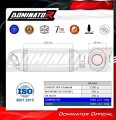 wydech tłumik DOMINATOR Tytanowy HP8 pasujący do motocykla Yamaha YZF-R3 2019 - 2024 6
