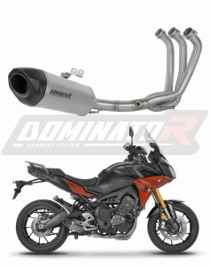 Yamaha MT 09 Tracer 900 / GT 2015 - 2020 Sistema de escape Colector Silenciador Titanio HP5 + dB killer