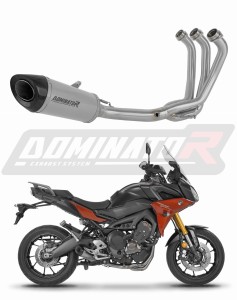 Yamaha MT 09 Tracer 900 / GT 2015 - 2020 Sistema de escape Colector Silenciador Titanio HP8 + dB killer