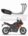 sistema de escape completo con silenciador DOMINATOR Full System HP8 negro compatible con la motocicleta Yamaha MT 09 Tracer 900 / GT 2015  2020