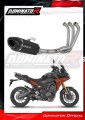 sistema de escape completo con silenciador DOMINATOR Full System HP5 negro compatible con la motocicleta Yamaha MT 09 Tracer 900 / GT 2015  2020