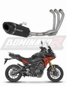 Yamaha MT 09 Tracer 900 / GT 2015 - 2020 Sistema de escape Colector Silenciador HP5 NEGRO + dB killer