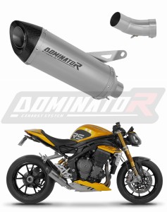 Triumph Speed Triple 1200 RS / RR 2021 - 2024 Silenciador Escape Titanio HP8 + dB killer