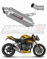 escape silenciador DOMINATOR GPF compatible con la motocicleta Triumph Speed Triple 1200 RS / RR 2021  2024