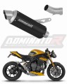 escape silenciador DOMINATOR GPF negro compatible con la motocicleta Triumph Speed Triple 1200 RS / RR 2021  2024