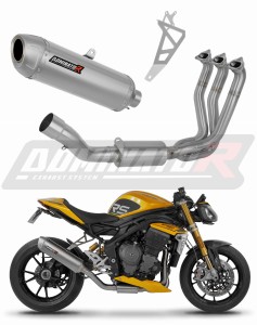 Triumph Speed Triple 1200 RS / RR 2021 - 2024 Sistema de escape Colector Silenciador S6 + dB killer