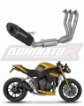 complete exhaust system with muffler DOMINATOR Full System HP8 BLACK fits to Triumph Speed Triple 1200 RS / RR 2021  2024