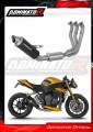 sistema de escape completo con silenciador DOMINATOR Full System GPF negro compatible con la motocicleta Triumph Speed Triple 1200 RS / RR 2021  2024 2