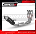 sistema de escape completo con silenciador DOMINATOR Full System GPF negro compatible con la motocicleta Triumph Speed Triple 1200 RS / RR 2021  2024 3