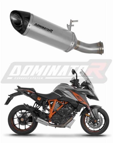 escape silenciador DOMINATOR titanio HP8 compatible con la motocicleta KTM 1290 Super Duke GT 2016  2024