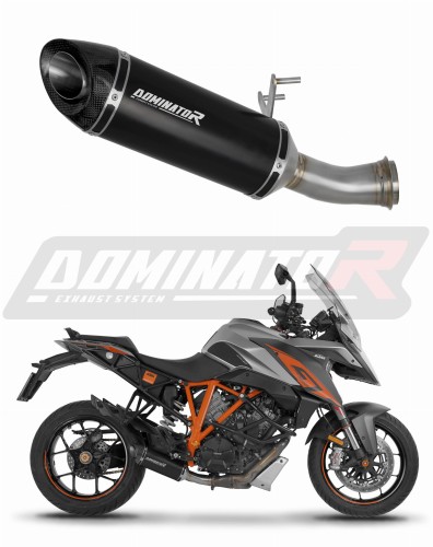 escape silenciador DOMINATOR HP8 negro compatible con la motocicleta KTM 1290 Super Duke GT 2016  2024