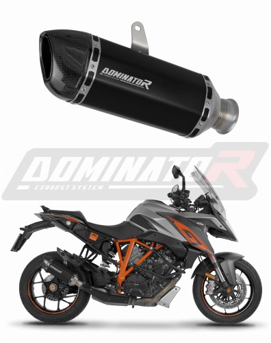 escape silenciador DOMINATOR HP1 negro compatible con la motocicleta KTM 1290 Super Duke GT 2016  2024