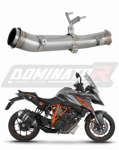 decat silenciador central DOMINATOR Mid Pipe compatible con la motocicleta KTM 1290 Super Duke GT 2016  2024