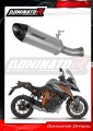 escape silenciador DOMINATOR titanio HP8 compatible con la motocicleta KTM 1290 Super Duke GT 2016  2024 2