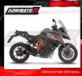 escape silenciador DOMINATOR HP8 negro compatible con la motocicleta KTM 1290 Super Duke GT 2016  2024 5