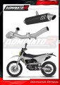 complete exhaust system with muffler DOMINATOR Full System GPF BLACK fits the motorcycle Husqvarna 701 Enduro 2026  2