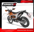 sistema de escape completo con silenciador DOMINATOR Full System GPF compatible con la motocicleta KTM 690 Enduro R 2026  4
