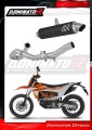 sistema de escape completo con silenciador DOMINATOR Full System GPF negro compatible con la motocicleta KTM 690 Enduro R 2026  2