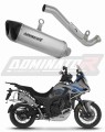escape silenciador DOMINATOR titanio HP6 compatible con la motocicleta Zontes 703F 2025  2026