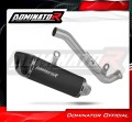 escape silenciador DOMINATOR HP6 negro compatible con la motocicleta Zontes 703F 2025  2026 3
