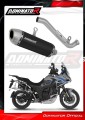 escape silenciador DOMINATOR S6 negro compatible con la motocicleta Zontes 703F 2025  2026 2