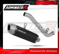 escape silenciador DOMINATOR S6 negro compatible con la motocicleta Zontes 703F 2025  2026 3