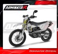 complete exhaust system with muffler DOMINATOR Full System S6 BLACK fits to Husqvarna 701 Supermoto SM 2026  5
