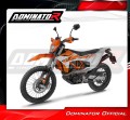 sistema de escape completo con silenciador DOMINATOR Full System GPF negro compatible con la motocicleta KTM 690 SMCR 2026  6