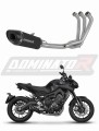 sistema de escape completo con silenciador DOMINATOR Full System HP8 negro compatible con la motocicleta Yamaha MT09 2013  2016 4