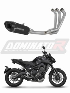Yamaha MT-09 2017 - 2020 Sistema de escape Colector Silenciador HP8 NEGRO + dB killer