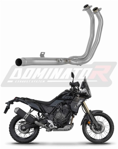 colector de escape DOMINATOR  compatible con la motocicleta Yamaha Tenere 700 2025  2026