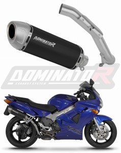Honda VFR 800 Fi 1998 - 2001 Silenciador Escape S6 NEGRO + dB killer