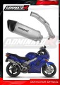 escape silenciador DOMINATOR titanio HP6 compatible con la motocicleta Honda VFR 800 Fi 1998  2001 2