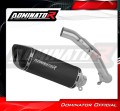 escape silenciador DOMINATOR HP6 negro compatible con la motocicleta Honda VFR 800 Fi 1998  2001 3