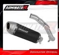 escape silenciador DOMINATOR S6 negro compatible con la motocicleta Honda VFR 800 Fi 1998  2001 3