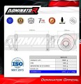 exhaust muffler DOMINATOR GP1 BLACK fits to Honda VFR 800 Fi 1998  2001 6